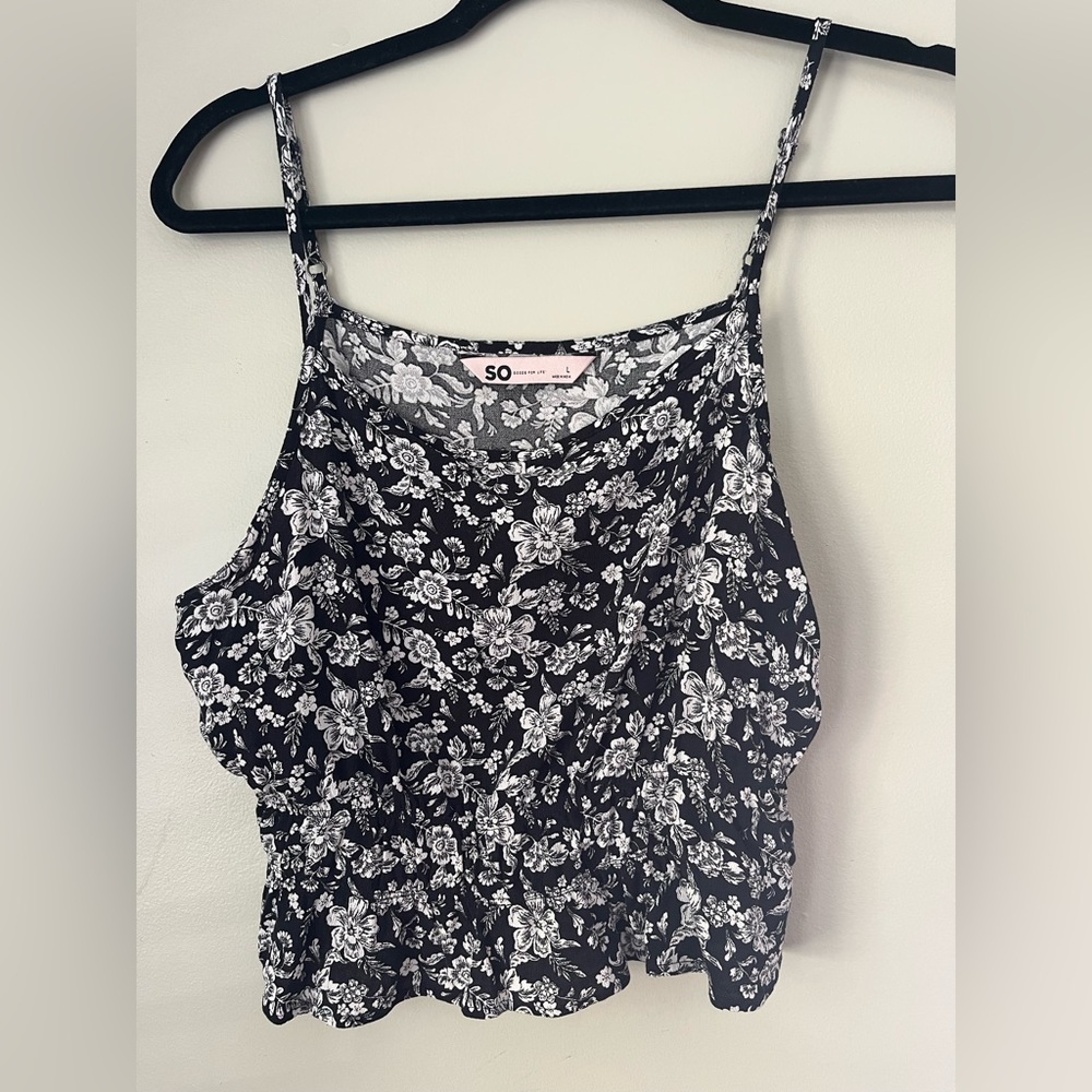Floral Crop top